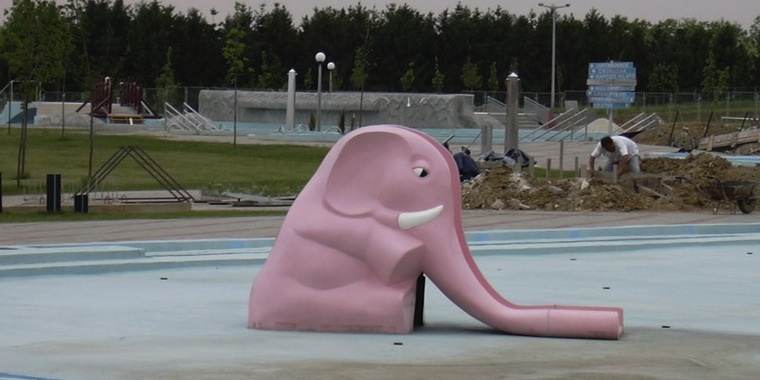 Pink elephant