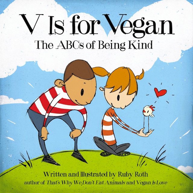 V is for Vegan book cover
