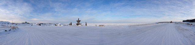 Hudson Bay from Churchill, MB