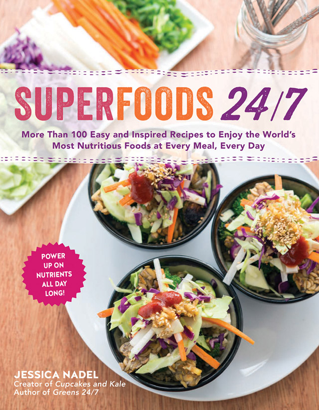 Cover for Superfoods 24/7 by Jessica Nadel